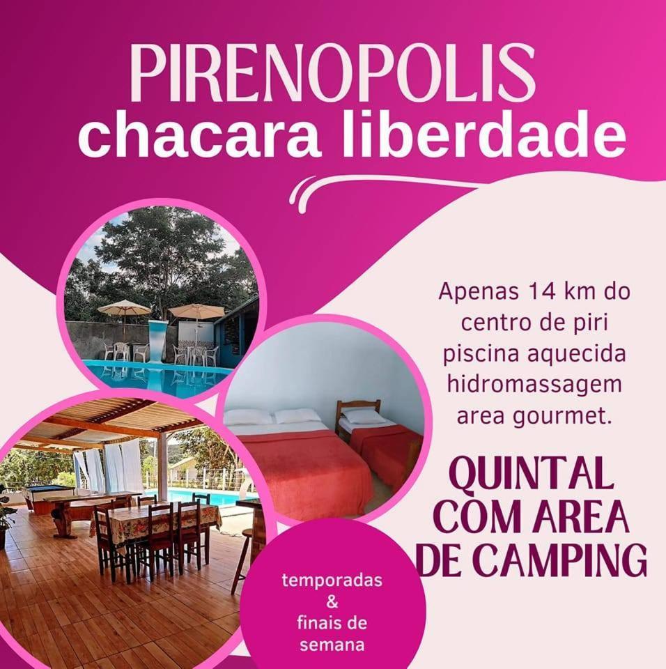 Villa Chacara Liberdade Pirenópolis Esterno foto